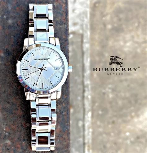 Women's Burberry Watch The City BU9144 Silver Dial Stainless 